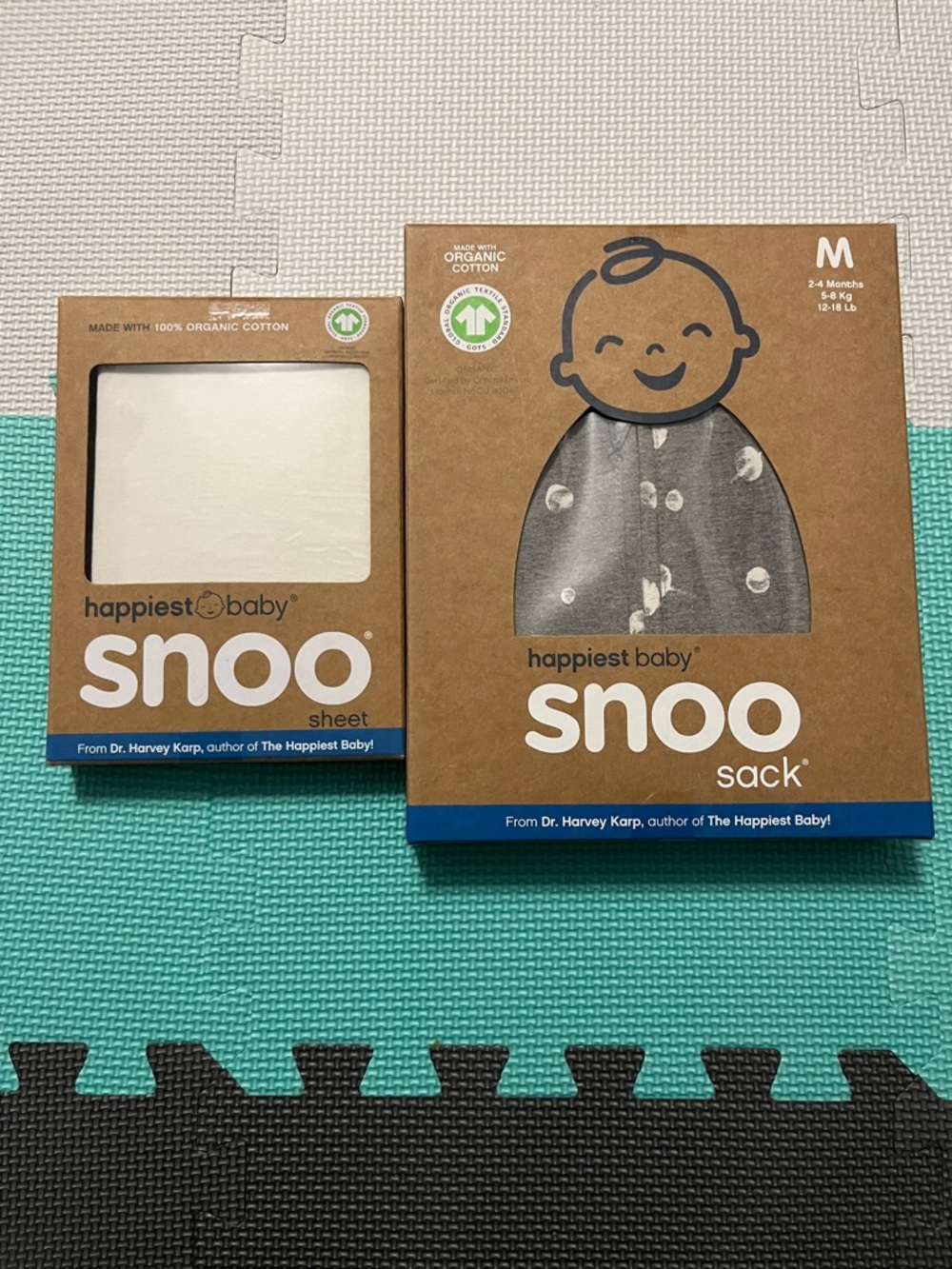 NWT Snoo Accessories Bundle: Sheet and Snoo Sack (Swaddle)